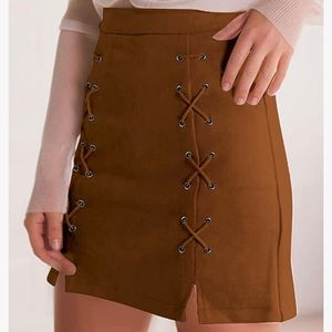 Mini bodycon pencil skirt